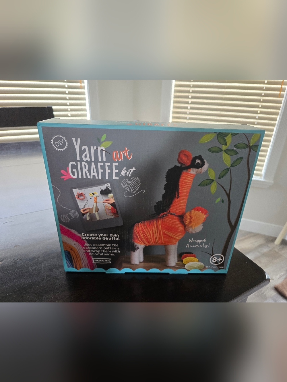 Giraffe Kit - DIY Kids Learning Toy - Orange & Black